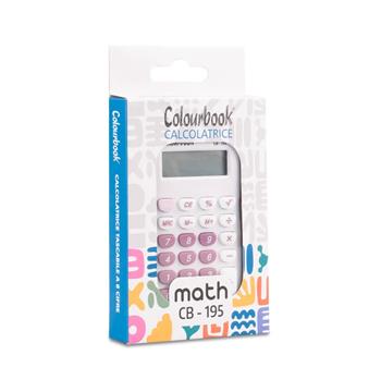 Calcolatrice Math Cb-195 - Lilla  Colourbook 2026 | Libraccio.it