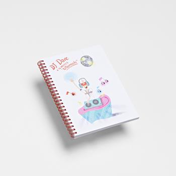Quaderno Spirale A5 Righe Dj Dave  Open Wor(l)ds 2022 | Libraccio.it
