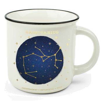 Tazza oroscopo Legami Count Your Lucky Stars Mug segno zodiacale Sagittario. Sagittarius  Legami 2019 | Libraccio.it