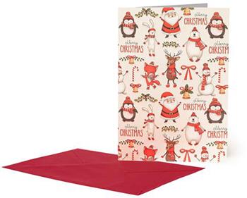 Biglietto auguri Legami Unusual Christmas, Pupazzi - 11,5x17 cm  Legami 2019 | Libraccio.it