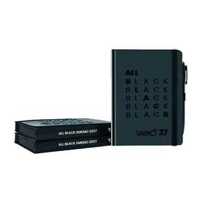 Diario 2026/2027 giornaliero Smemoranda 12 mesi Smemo All Black, ...