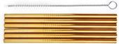 Stailess Steel Straws - Stainless Steel Straws - Gold