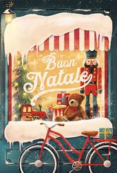 Biglietto auguri Legami Unusual Christmas, Xmas Window- 11,5x17 cm