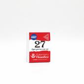 Calendario Filosofico 2027- Mignon A8 5,2X7,2