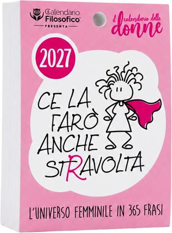 Ricarica Calendario Filosofico 2027. Donne A6 Formato 10X14  InTempo 2026 | Libraccio.it