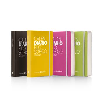 Diario 2026-2027 Scolastico Filosofico 16 Mesi 12X17. Con Frasi Filosofiche. Giallo  InTempo 2026 | Libraccio.it