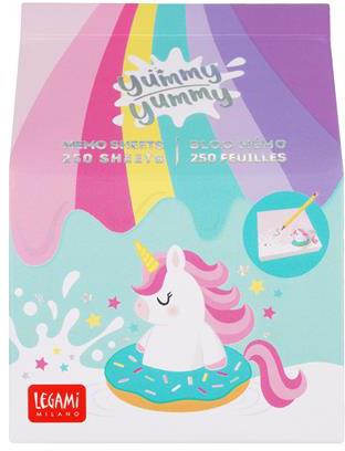 Yummy Yummy - Memo Pad - Unicorn  Legami 2023 | Libraccio.it