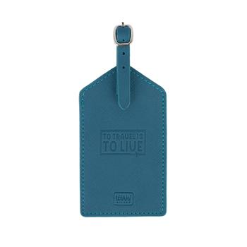 Etichetta per bagagli. Luggage Tag - Petrol  Legami 2023 | Libraccio.it