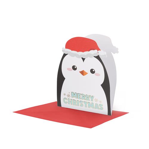 Holly Jolly Christmas Biglietto Auguris - 11,5X17 - Penguin Legami 2023