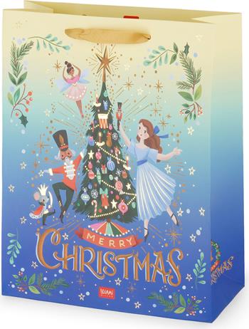 Christmas Gift Bag - Medium - Xmas Tree  Legami 2023 | Libraccio.it