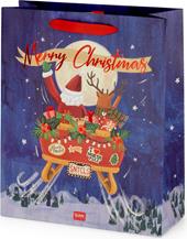 Christmas Gift Bag - Large - Sleigh