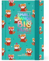 Agenda giornaliera Legami 2024/2025, 16 mesi, Small Photo Daily Diary - Red Panda