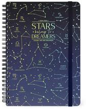 Agenda settimanale Legami 2024/2025, 16 mesi, Large Weekly Spiral Bound Diary - Stars