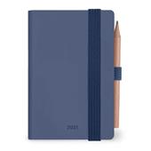 Agenda bigiornaliera Mini Legami 12 Mesi - 2025 - Mini 2-Day Diary - Blueberry