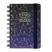 Agenda giornaliera spiralata Legami 12 Mesi - 2025 - Small Daily Spiral Bound Diary - Stars