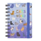 Agenda giornaliera spiralata Legami 12 Mesi - 2025 - Small Daily Spiral Bound Diary - Kitty