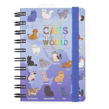 Agenda giornaliera spiralata Legami 12 Mesi - 2025 - Small Daily Spiral Bound Diary - Kitty  Legami 2024 | Libraccio.it