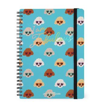 Agenda settimanale spiralata Legami 12 Mesi - 2025 - Large Weekly Spiral Bound Diary - Sky Blue Dogs  Legami 2024 | Libraccio.it