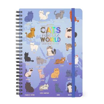 Agenda settimanale spiralata Legami 12 Mesi - 2025 - Large Weekly Spiral Bound Diary - Kitty  Legami 2024 | Libraccio.it