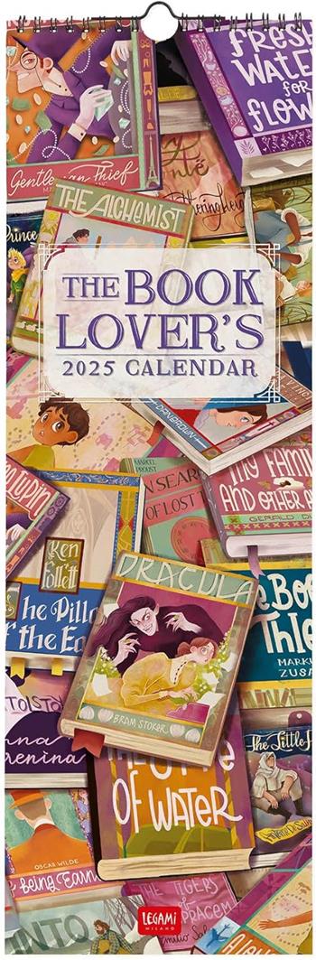 Calendario da Muro 2025 Legami - Book Lovers - 16 x 49  Legami 2024 | Libraccio.it