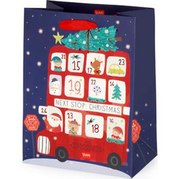 Borsa Regalo Media - Autobus di Natale  Legami 2025 | Libraccio.it