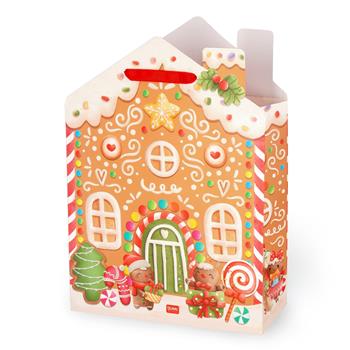 Sacchetto regalo Gift Bag - X-Large - Gingerbread House  Legami 2025 | Libraccio.it