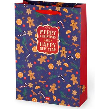 Sacchetto regalo Gift Bag - X-Large - Gingerbread  Legami 2025 | Libraccio.it