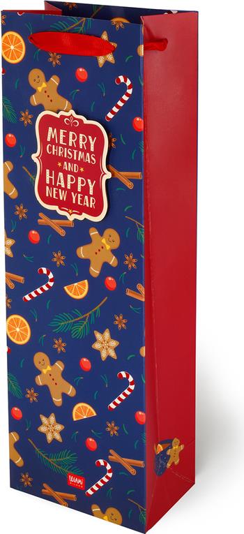 Sacchetto regalo Gift Bag - Bottle - Gingerbread  Legami 2025 | Libraccio.it