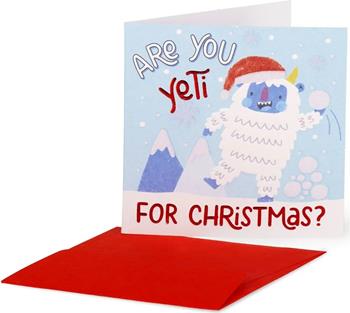 Biglietto di Auguri Piccolo - Cartoline di Auguri - Yeti  Legami 2025 | Libraccio.it