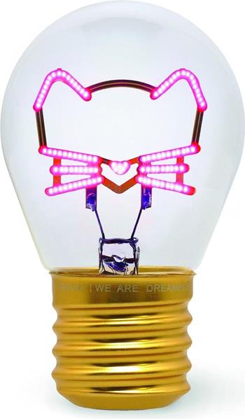 Bulb Fiction - Lightbulb-Shaped Table Lamp - Kitty  Legami 2025 | Libraccio.it