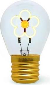Bulb Fiction - Lightbulb-Shaped Table Lamp - Daisy