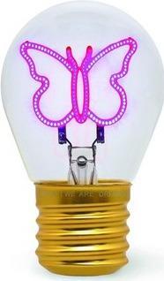 Bulb Fiction - Lightbulb-Shaped Table Lamp - Butterfly  Legami 2025 | Libraccio.it
