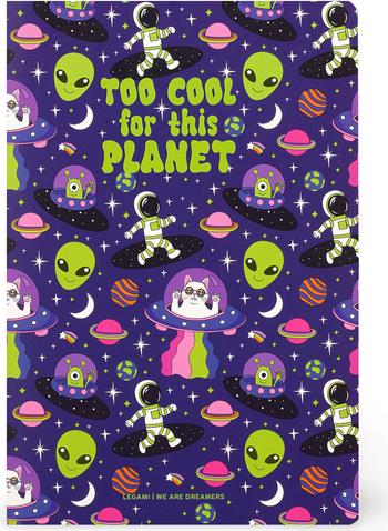 Quaderno a Pagine Bianche Medium - Space  Legami 2025 | Libraccio.it