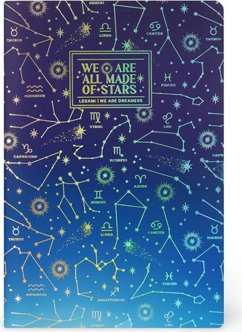Quaderno a Righe Large - Stars  Legami 2025 | Libraccio.it