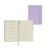 Agenda settimanale Legami 2025 -2026, 16 mesi - Small weekly Diary with notebook - Mystic lilac