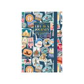 Agenda giornaliera Legami 2025 -2026, 16 mesi - Small photo Daily Diary - travel stickers