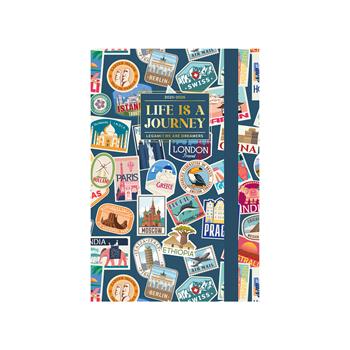 Agenda giornaliera Legami 2025 -2026, 16 mesi - Small photo Daily Diary - travel stickers  Legami 2025 | Libraccio.it