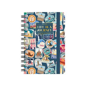 Agenda settimanale Legami 2025 -2026, 16 mesi - large weekly spiral bound Diary - travel stickers  Legami 2025 | Libraccio.it