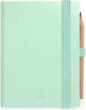 Agenda Legami 12 mesi, 2026, bigiornaliera, Mini 2-Day Diary - Pastel Mint