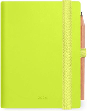 Agenda Legami 12 mesi, 2026, bigiornaliera, Mini 2-Day Diary - Chartreuse  Legami 2025 | Libraccio.it