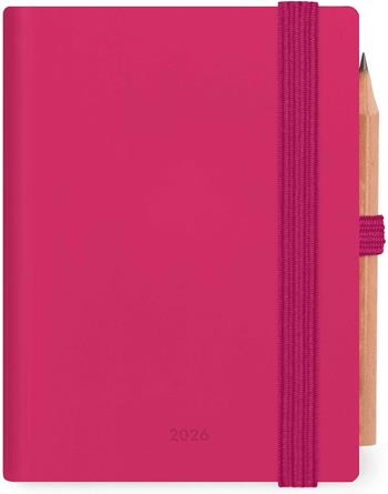 Agenda Legami 12 mesi, 2026, bigiornaliera, Mini 2-Day Diary - Raspberry  Legami 2025 | Libraccio.it