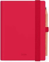 Agenda Legami 12 mesi, 2026, bigiornaliera, Mini 2-Day Diary - Cherry Bomb