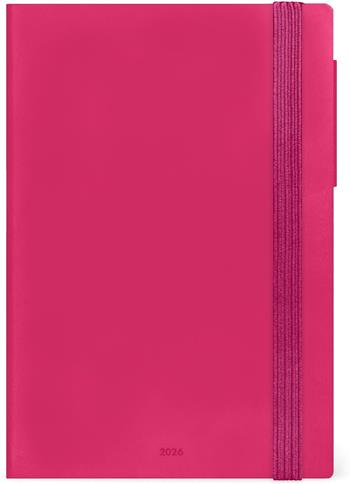 Agenda Legami 12 mesi, 2026, settimanale, Medium Weekly Diary With Notebook - Raspberry  Legami 2025 | Libraccio.it