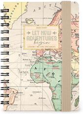 Agenda Legami 12 mesi, 2026, settimanale, Small Weekly Spiral Bound - Travel