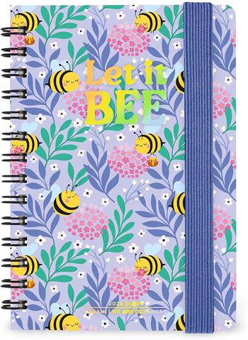 Agenda Legami 12 mesi, 2026, settimanale, Small Weekly Spiral Bound - Bee  Legami 2025 | Libraccio.it
