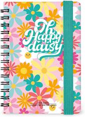 Agenda Legami 12 mesi, 2026, settimanale, Small Weekly Spiral Bound - Daisy