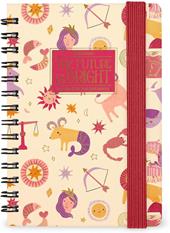 Agenda Legami 12 mesi, 2026, settimanale, Small Weekly Spiral Bound - Zodiac
