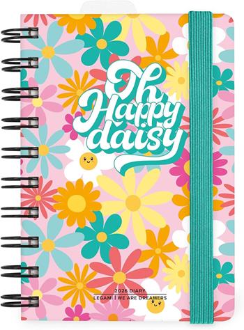 Agenda Legami 12 mesi, 2026, giornaliera, Small Daily Spiral Bound - Daisy  Legami 2025 | Libraccio.it