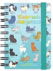 Agenda Legami 12 mesi, 2026, giornaliera, Small Daily Spiral Bound - Kitty