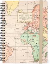 Agenda Legami 12 mesi, 2026, settimanale, Large Weekly Spiral Bound - Travel